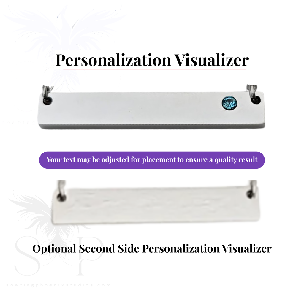 Birthstone Bar Necklace