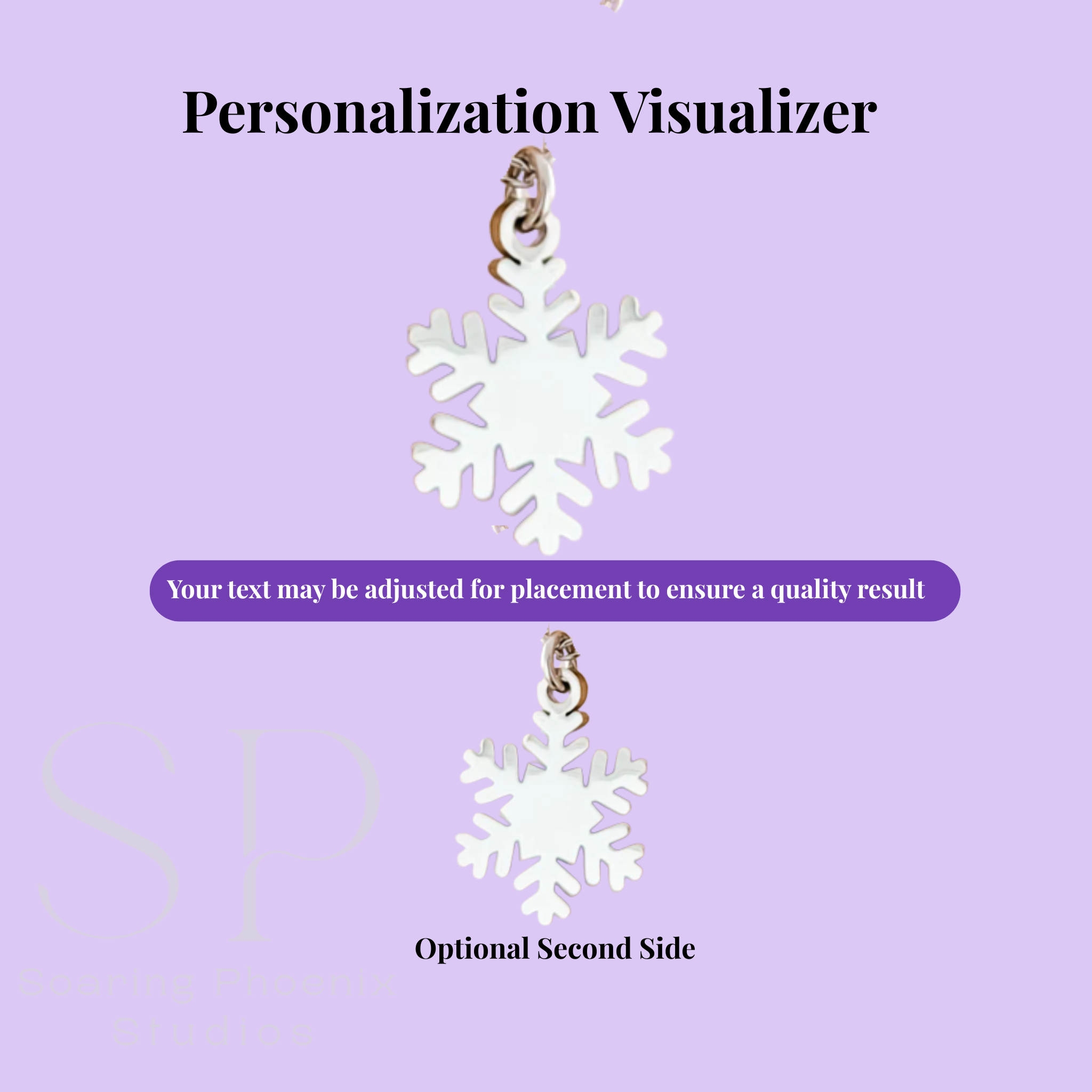 Sparkling Snowflake Necklace